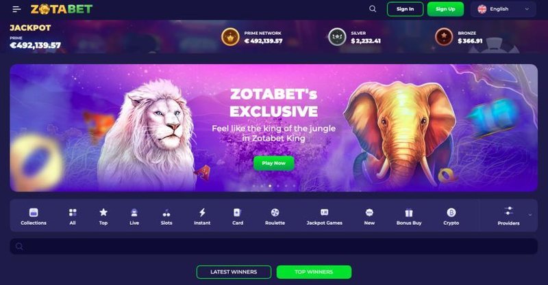 Entdecken Sie die Vielfalt von Zotabet Casino - Login und Spiele für Deutschland
